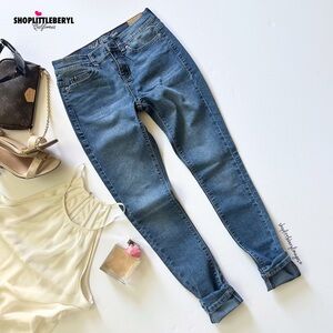 U.S. Polo Assn. Stretch Mid Rise Super Skinny Jean, Size 0